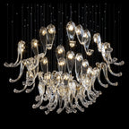 Clear Tendril Pond Chandelier