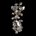 Crystal Gem Cluster Chandelier
