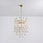 Florenzia Glass Chandelier Glass lighting by Bling Lighting Studio