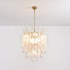 Florenzia Glass Chandelier Glass lighting by Bling Lighting Studio