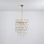 Florenzia Glass Chandelier Glass lighting by Bling Lighting Studio