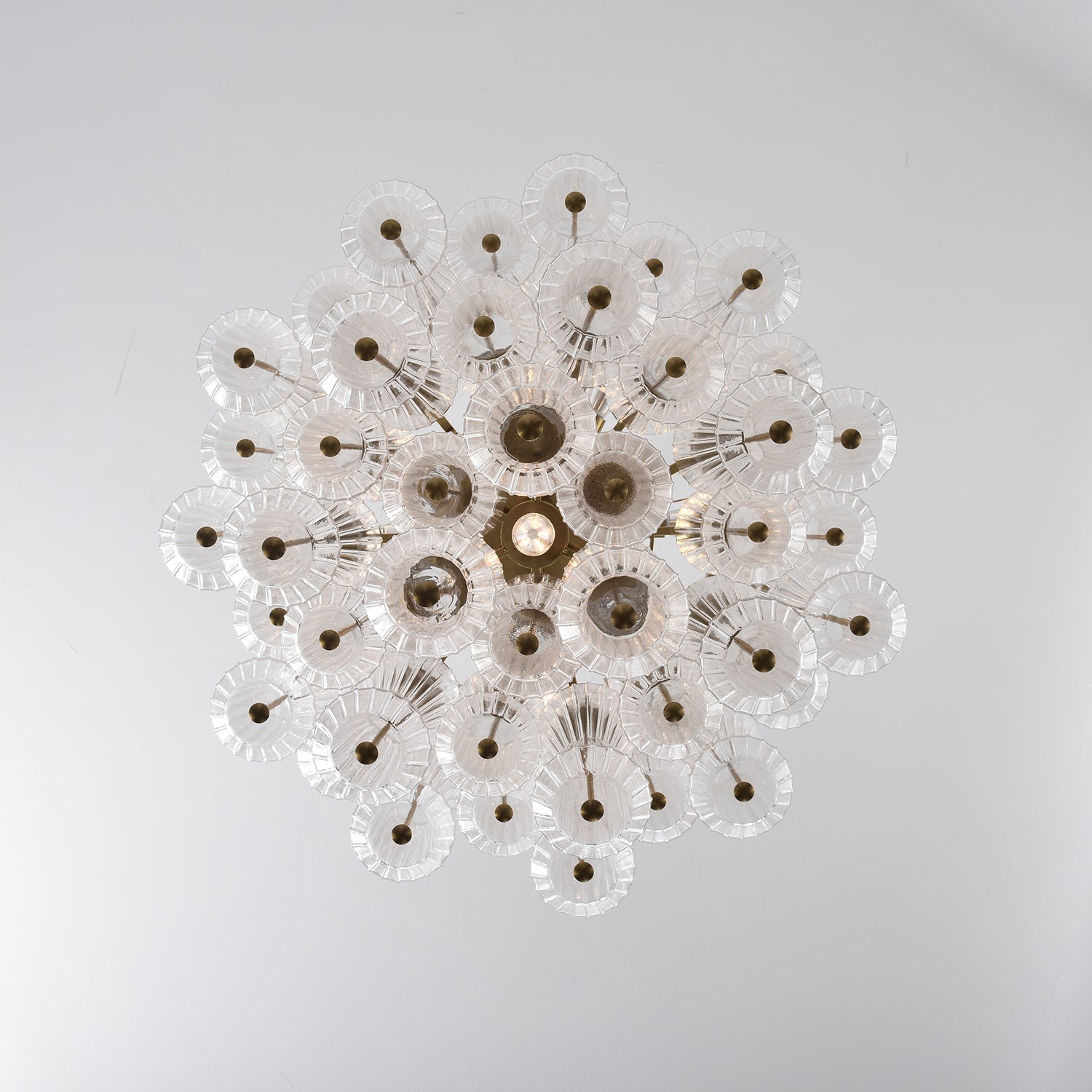 Florenzia Glass Chandelier Glass lighting by Bling Lighting Studio