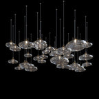 Smoke Saucer Drift Chandelier
