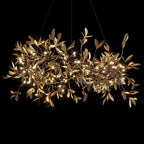 Gold Olive Vine Chandelier