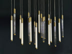 Linear Tube Rain Chandelier