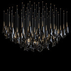 White Petal Drop Chandelier