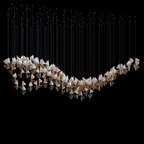 Ivory Cone Garland Chandelier