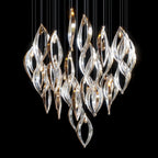 Crystal Petal Pod Chandelier