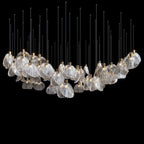 Crystal Shell Cluster Chandelier