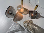 Smoke Glass Bell Cluster Chandelier
