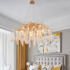 Iris Raindrop Crystal Branch Chandelier product image