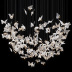White Butterfly Cloud Chandelier