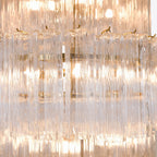 Manhattan Murano Chandelier 78"H