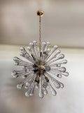 Murano Chandelier | 50 Clear Sputnik by Bling Lighting Studio