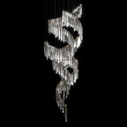 Crystal Prism Waterfall Chandelier