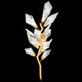 Foret 3 Light 12 inch Gold Sconce Wall Light by Bling Lighting Studio