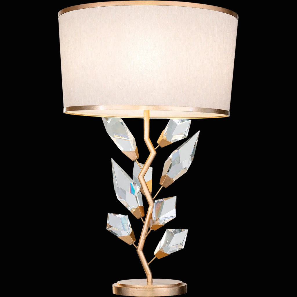 Foret 30 inch 100 watt Gold Table Lamp Portable Light by Bling Lighting Studio
