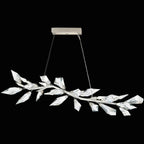 Foret 6 Light 11 inch Silver Pendant Ceiling Light by Bling Lighting Studio