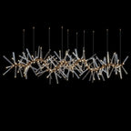 Crystal Starburst Branch Chandelier