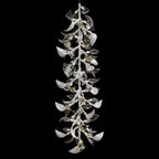 White Calla Cascade Chandelier