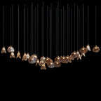 Crystal Shell Cluster Chandelier