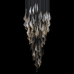Crystal Sail Cascade Chandelier