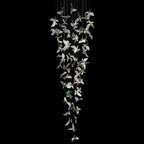 Smoke Butterfly Flight Chandelier
