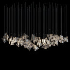 Crystal Bow Cluster Chandelier