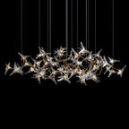 Crystal Star Vine Chandelier