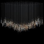 Crystal Icicle Rain Chandelier