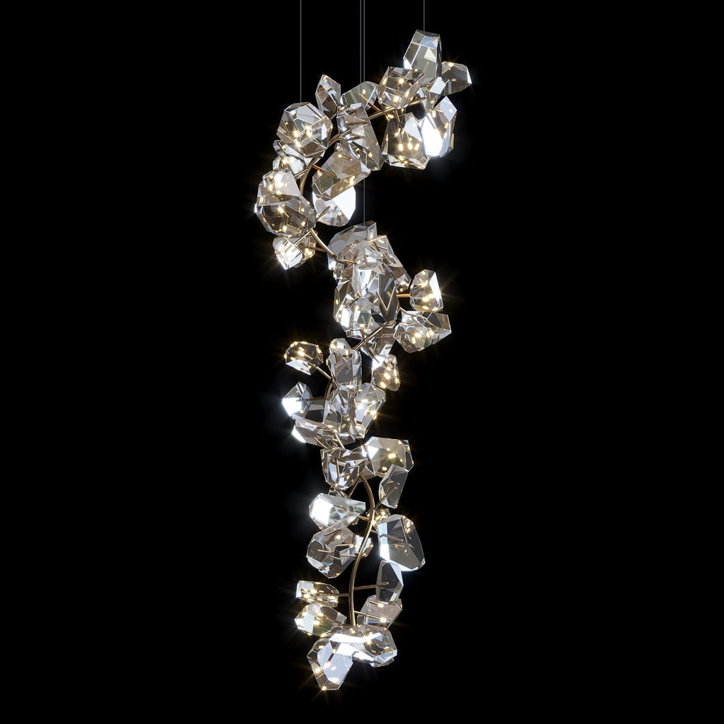 Crystal Gem Cluster Chandelier