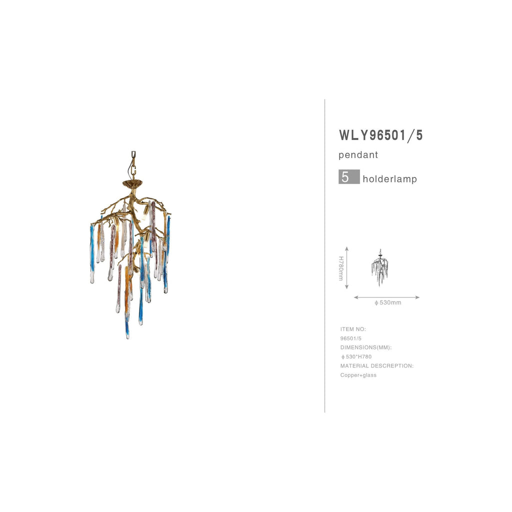 Willow Branching Crystal Chandelier by Bling Lighting Studio