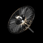 Smoke Saucer Cluster Chandelier
