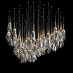 Crystal Petal Drop Chandelier