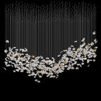 White Butterfly Cloud Chandelier
