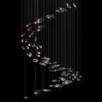 Smoke Glass Current Chandelier