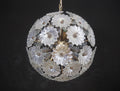 Murano Chandelier | 51 Clear Daisy Glass by Bling Lighting Studio