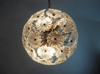 Murano Chandelier | 51 Clear Daisy Glass detail by Bling Lighting Studio