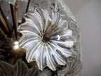 Murano Chandelier | 51 Clear Daisy Glass detail by Bling Lighting Studio