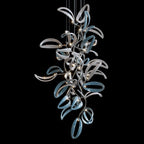 Blue Ribbon Vine Chandelier