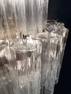 Murano Wall Lamp | 18 Clear Prism Glass | Set of 2