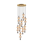 Duo Alabaster Pendant Lamp
