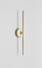 Wall Sconce With Alabaster 20" H