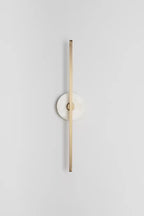 Wall Sconce With Alabaster 20" H