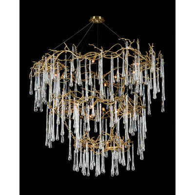 Vinvi Branch Crystal Twenty-Light Chandelier by Bling Lighting Studio