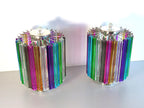 Murano Table Lamp | 24 Multicolour Prism Glass | Set of 2
