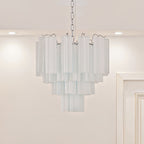 Aveline Glass Chandelier Glass lighting by Bling Lighting Studio