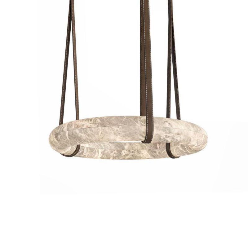 Glacera Oslo Alabaster Art Chandelier additional product view
