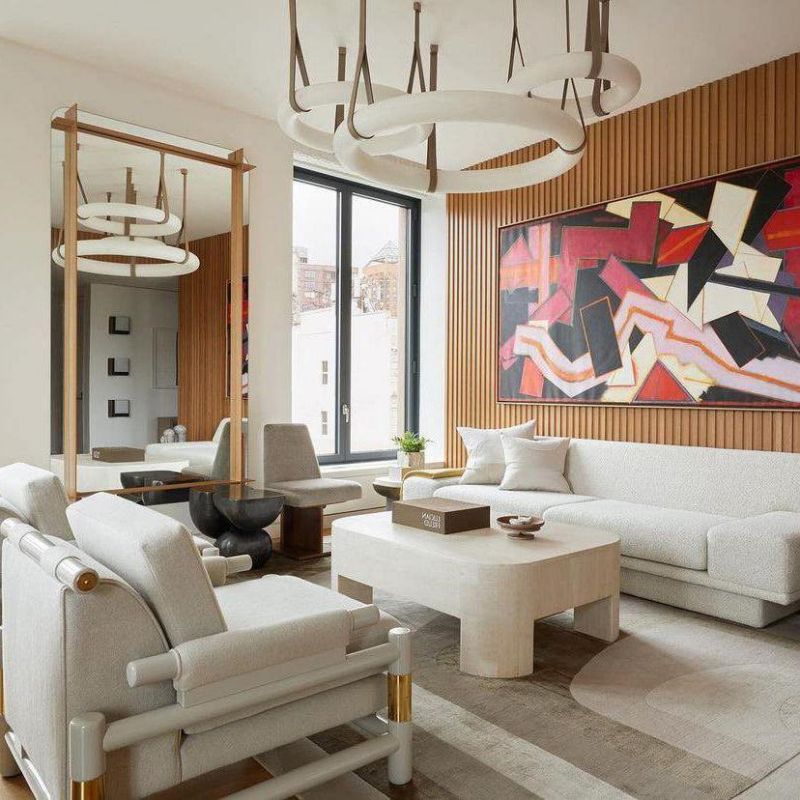 Glacera Oslo Alabaster Art Chandelier product image