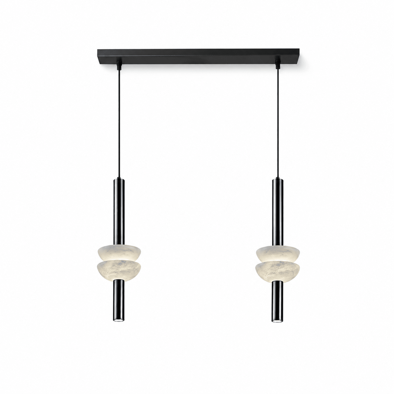 Alabaster Column Pendant Lamp